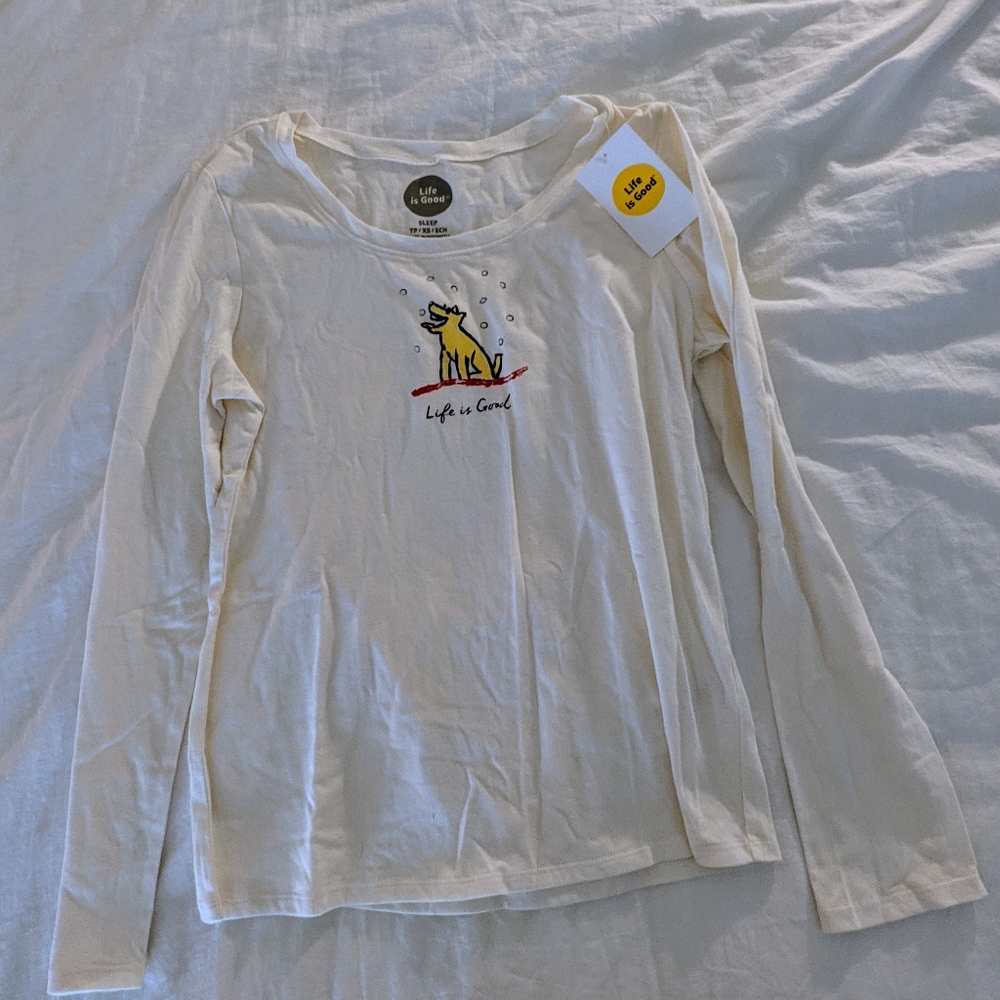 Life is good long sleeve shirt